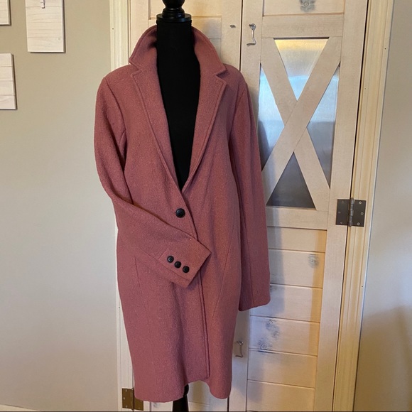Rachel Zoe Wool Collared Coat - Picture 5 of 11